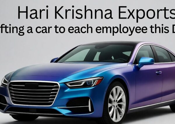Hari Krishna Exports gifts a car to each employee this diwali